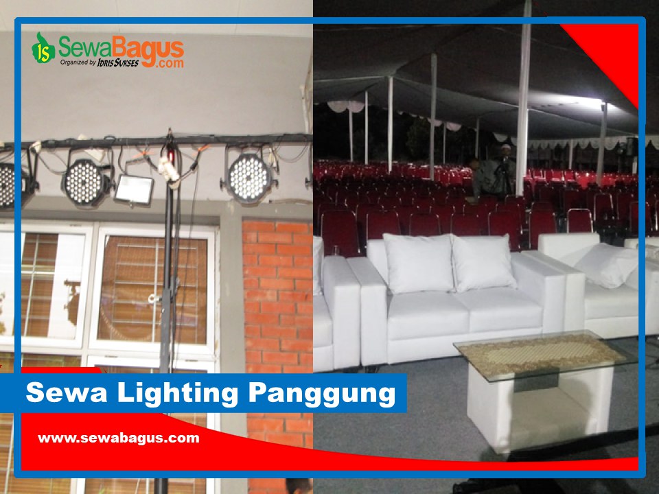 HARGA SEWA LAMPU SOROT LED 50WATT JAKARTA