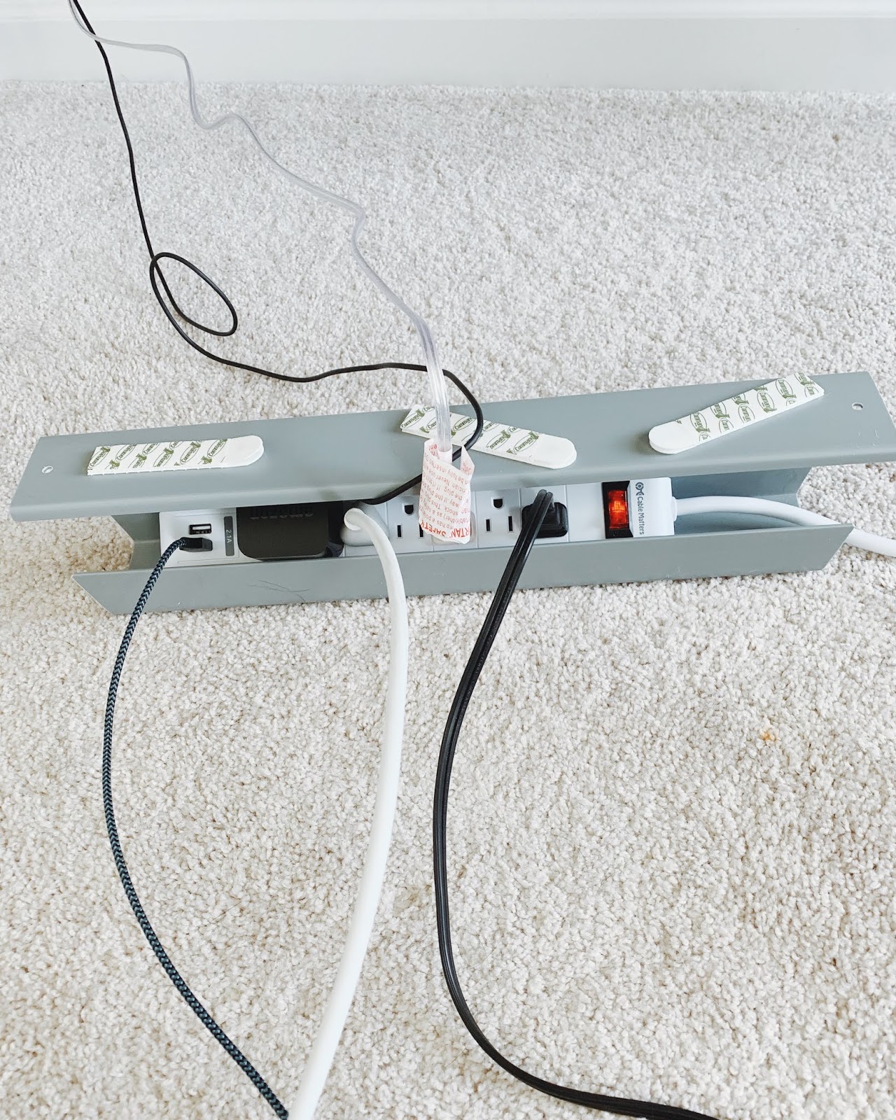 Summer Wind: How to Hide Cords and Wires in Your Home