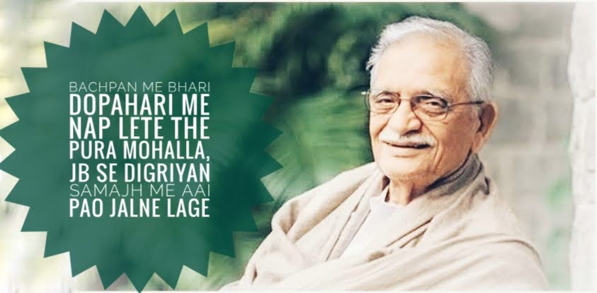 Gulzar ji ki Shayari on Love