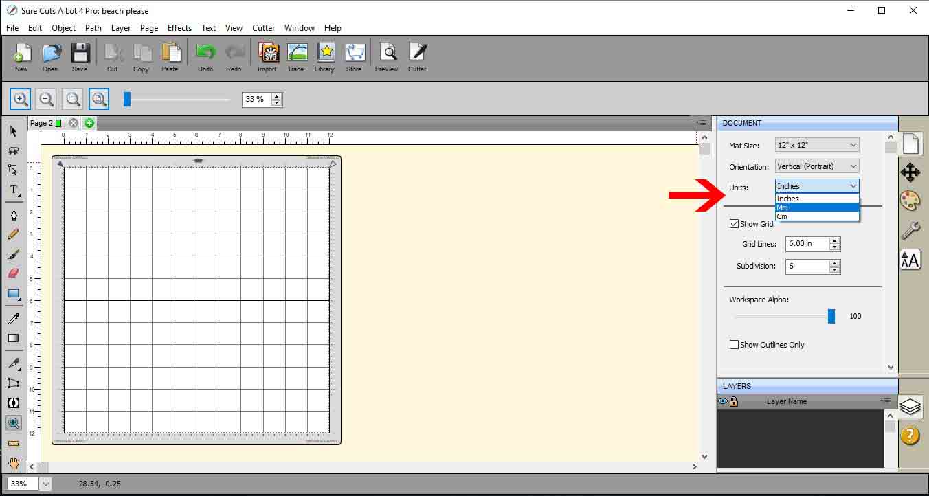 Sure Cuts A Lot 4 Basics Mat settings Design Bundles