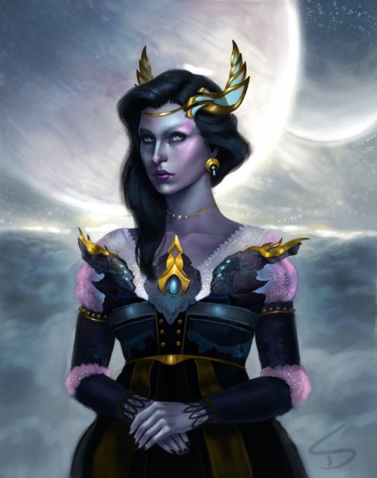 Sara Diesel arte ilustrações fantasia mulheres surreal deviantart