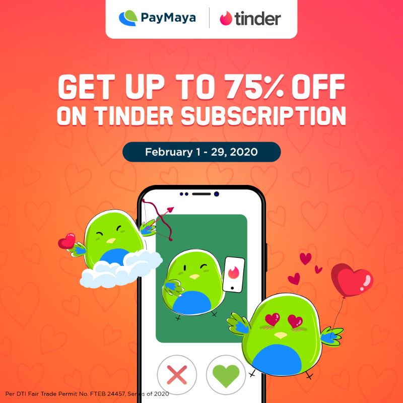 PayMaya helps you find "The One" with Tinder