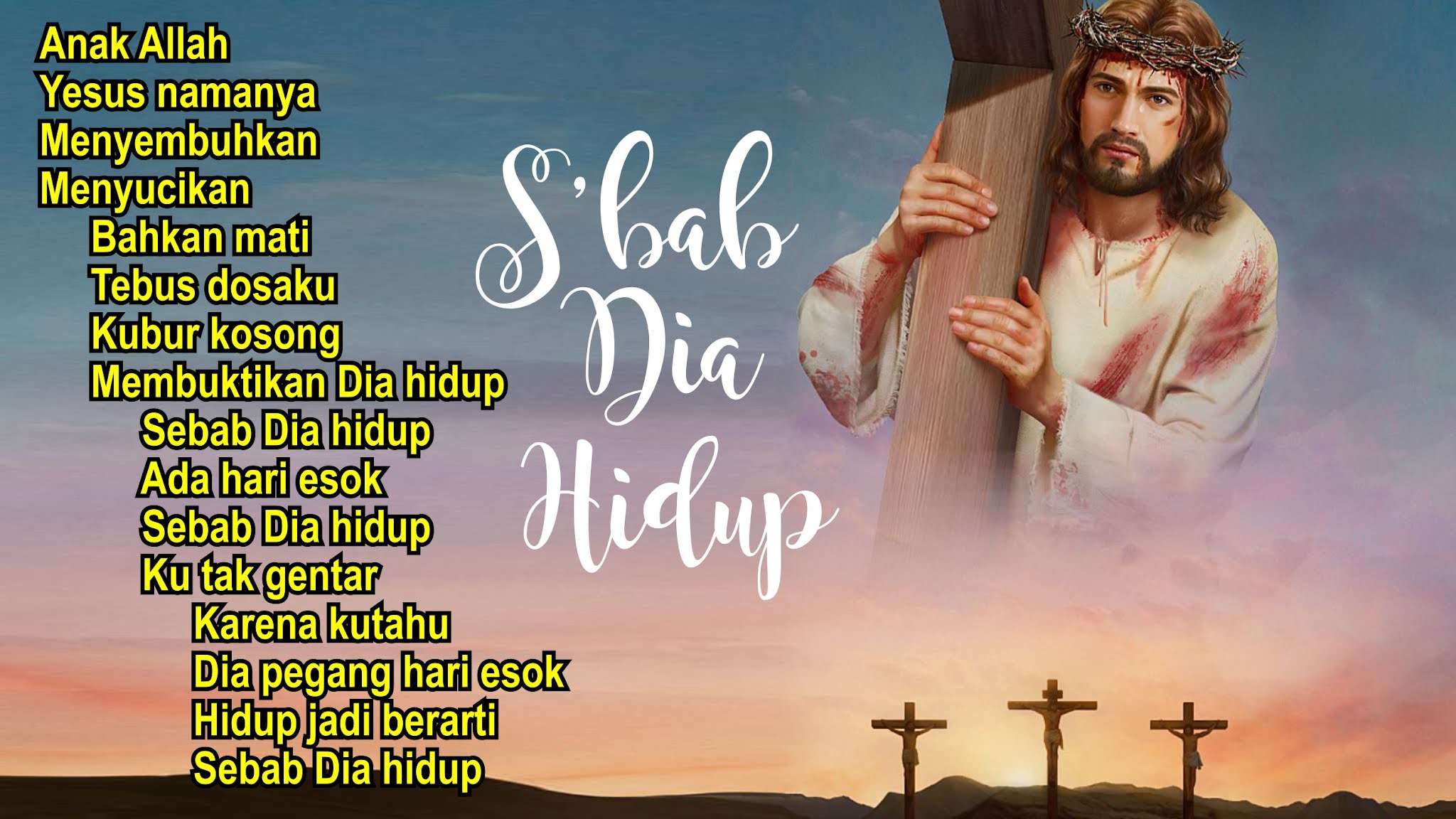 Lirik Lagu Pujian Rohani Kristen Sekolah Minggu Gereja Tuhan Yesus