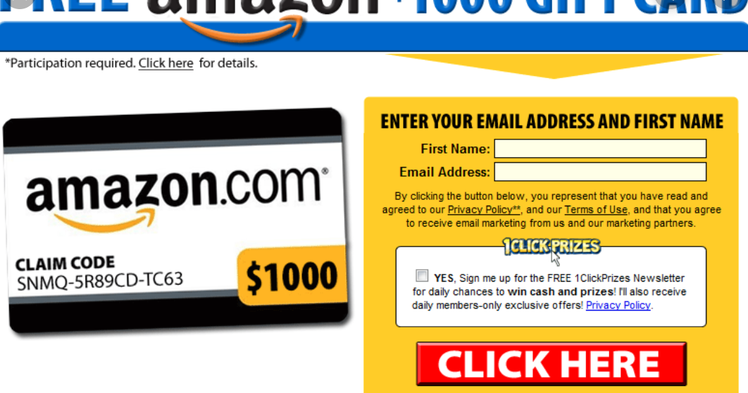 FREE 1000 Amazon GC