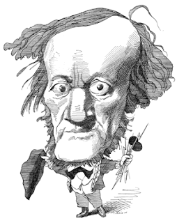 Trois caricatures Richard Wagner David Levine