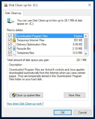 Cara membersihkan Drive hingga 20 GB setelah update Windows