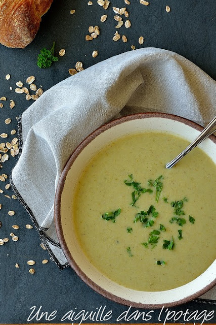soupe-avoine-poireaux-facile-cuisine irlandaise