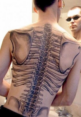 Tatuaje de huesos