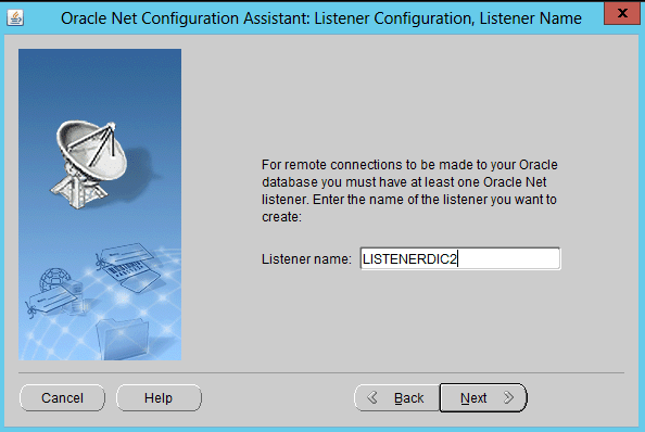 Configuring a Listener in Oracle Database (12c, 18c and 19c editions ...