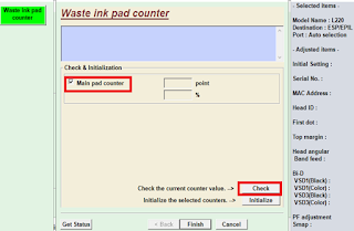 Cara Reset Printer Epson Seri L220