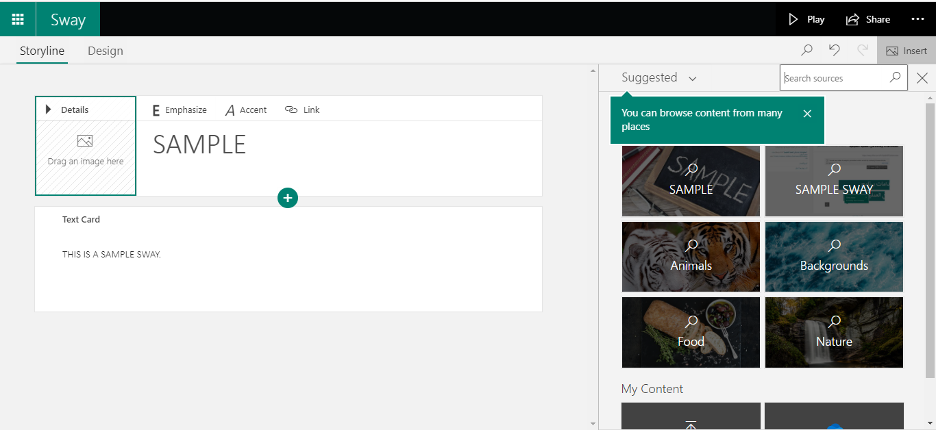 HOW TO USE MICROSOFT SWAY?