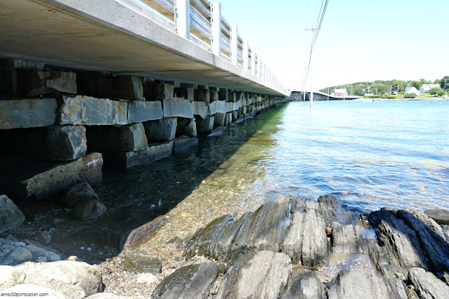 Bailey Island Bridge en Harpswell, Maine