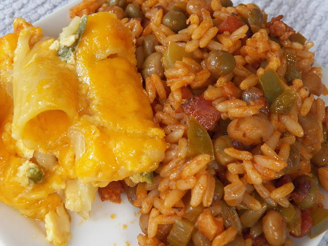 Peas n' Rice and Bahamian Mac n' Cheese