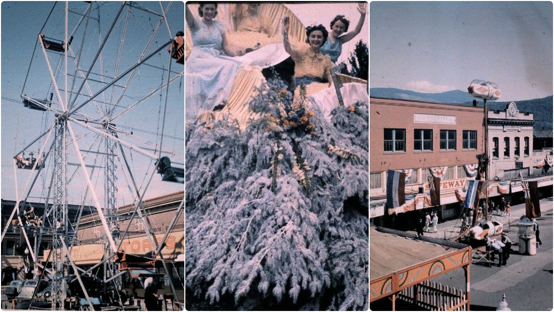 Rare Color Photos Show the SedroWoolley Celebration of the July 4
