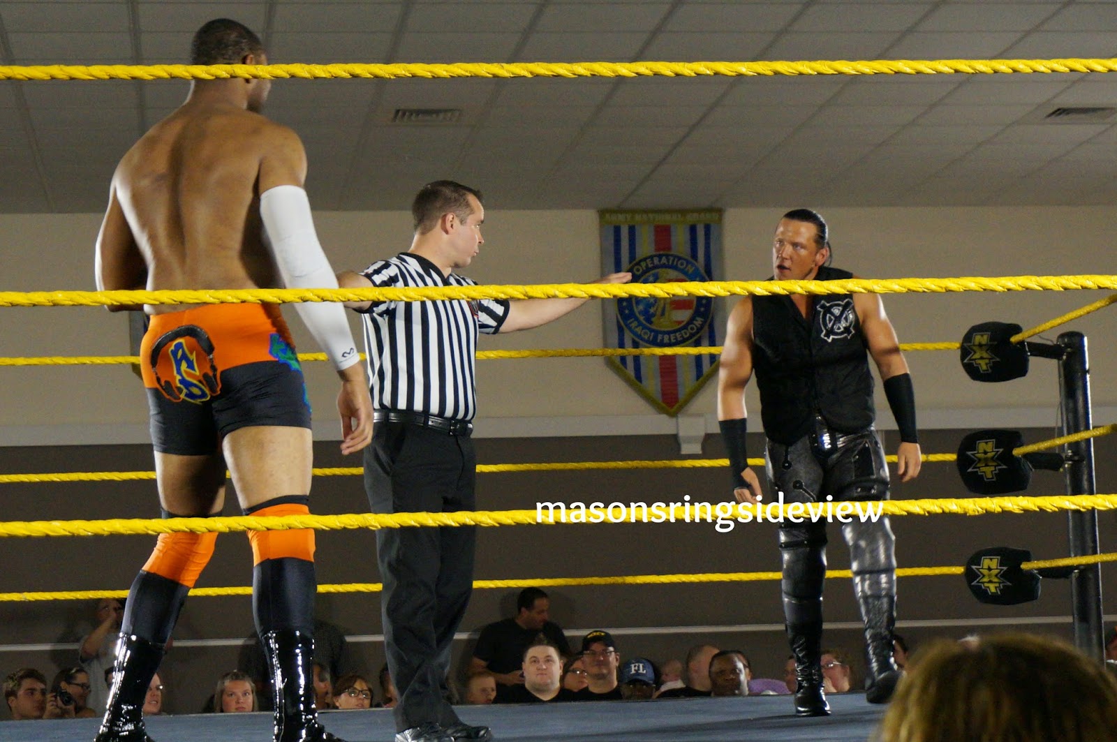 NXT Lakeland 6-20-14 ~ Masons Ringside View