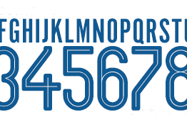 SSC Napoli 2017/2018 Font