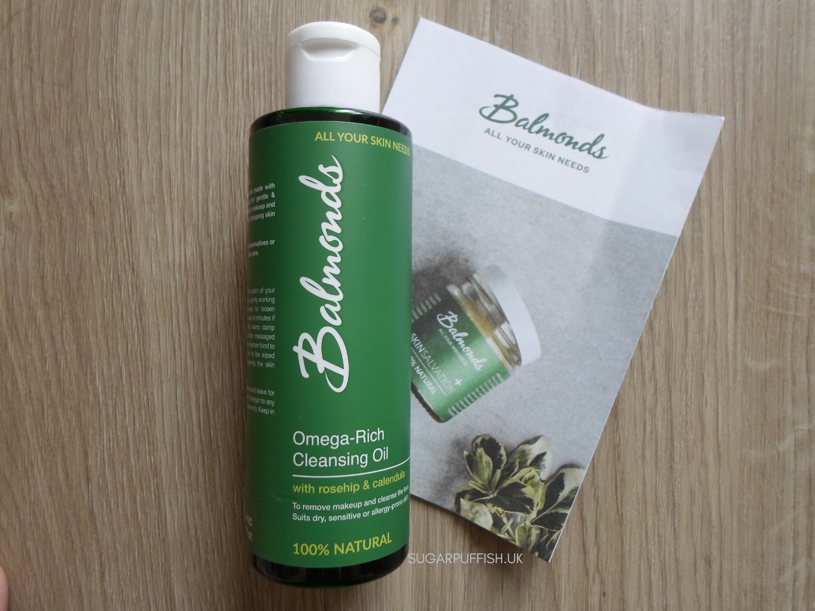 Review Balmonds Omega Rich Cleansing Oil and Intensive Hand Cream