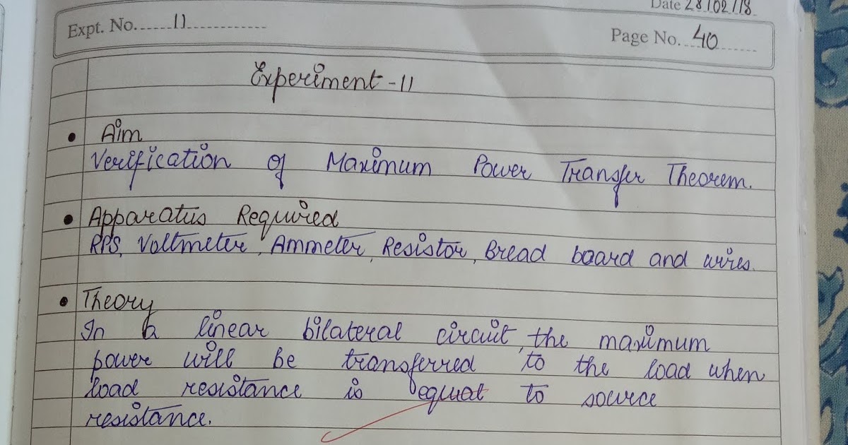 B.Tech First year experiments