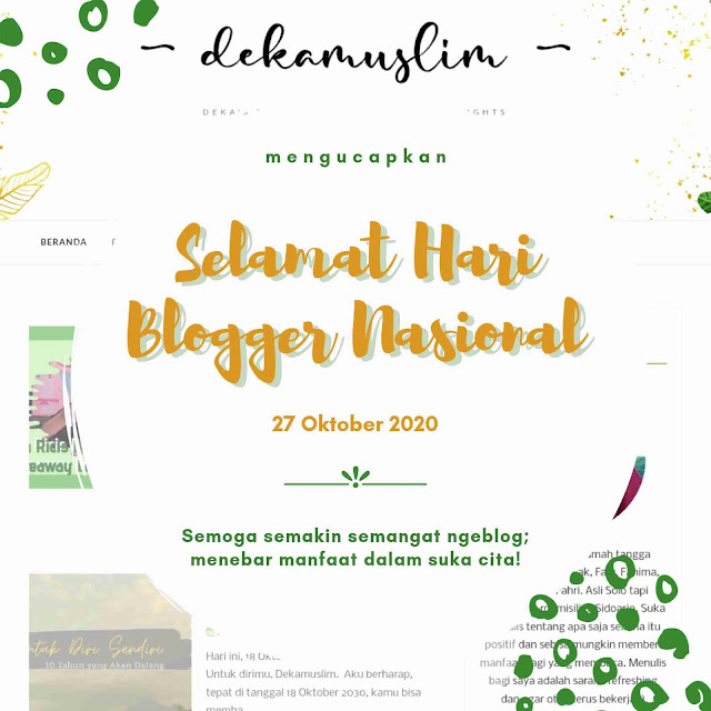 hari blogger nasional 2020