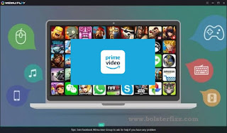 Amazon Prime for PC using the MEMU player