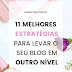 11 estratégias para ter um blog de sucesso