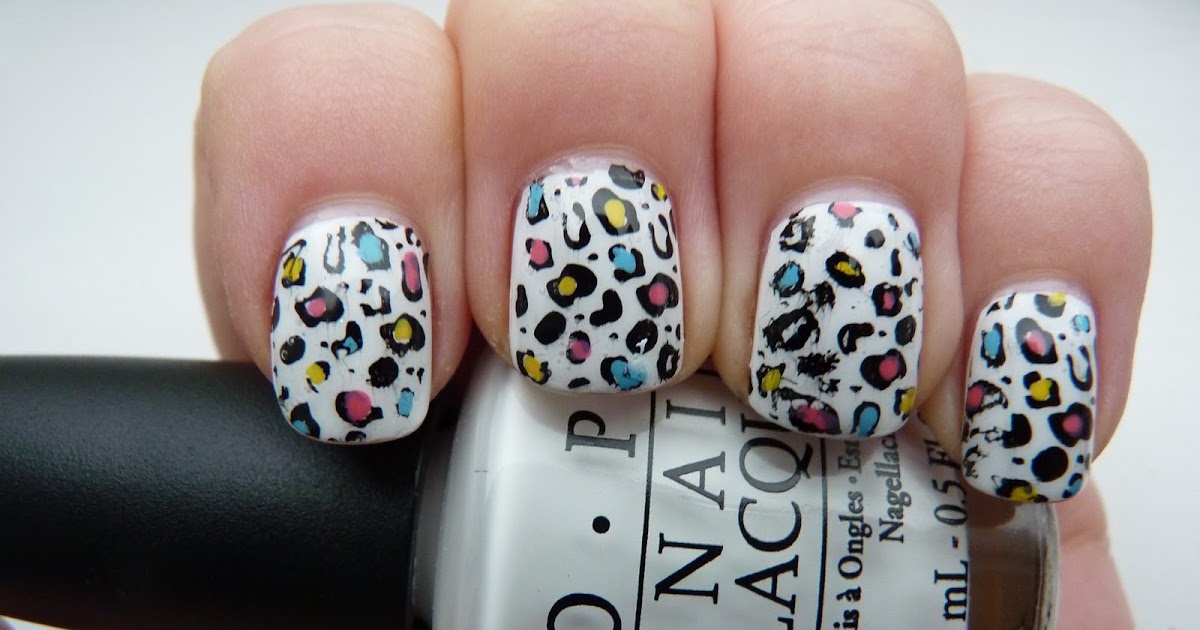 Leopard Print Nail Art Stickers