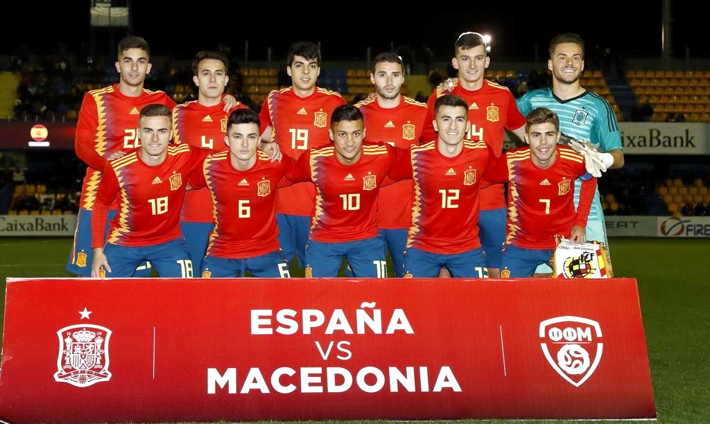 🔷SELECCIÓN DE ESPAÑA SUB 21 Selección de Macedonia Sub 🏆Europeo Sub 21 Clasificación