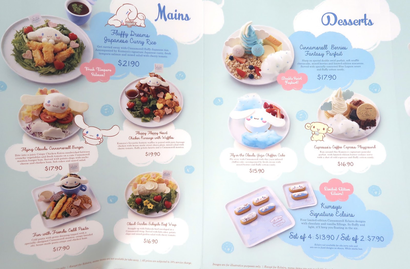 Cinnamoroll Pop-Up Themed Cafe, Sanrio x Kumoya Singapore | JACQSOWHAT