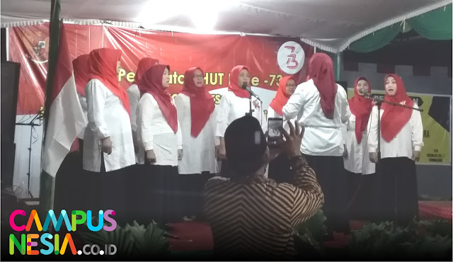 Sambut Hari Kemerdekaan, Warga Iwenisari Gelar Malam Tirakatan