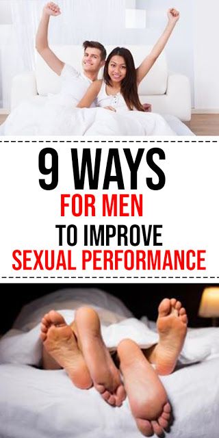 9 Ways For Men To Improve Sexual Performance Healthy Lifestyle