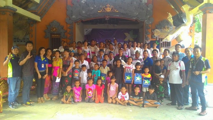 XL dan LAMJ Bagikan Sembako untuk Warga Miskin di Bali