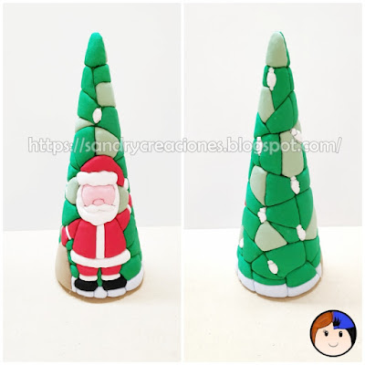 Arbol Navidad Falso Patchwork 7