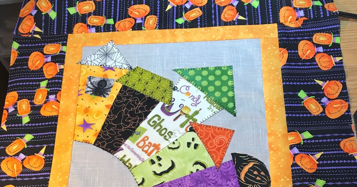 My Sewing Room Spooky Houses progress