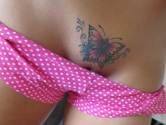 Butterfly Tattoos On Pussy 69
