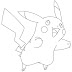 Dibujos de Pikachu para colorear