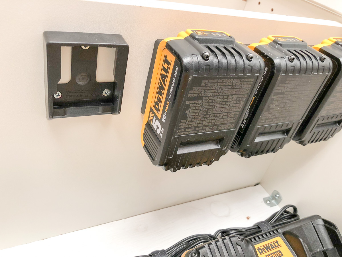 Upgrading my cordless tool charging station for my new Dewalt 20V tools