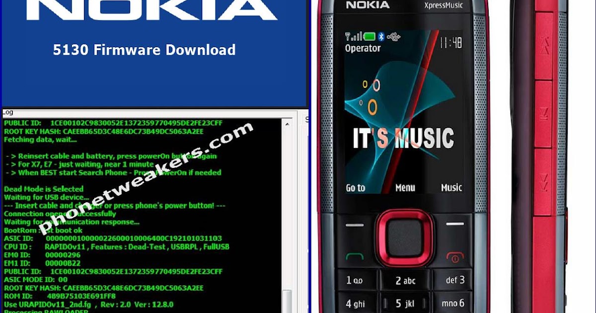 Прошивка для nokia 5130c 2 xpressmusic скачать