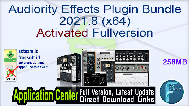 Audiority Effects Plugin Bundle 2021.8 (x64) Activated Fullversion