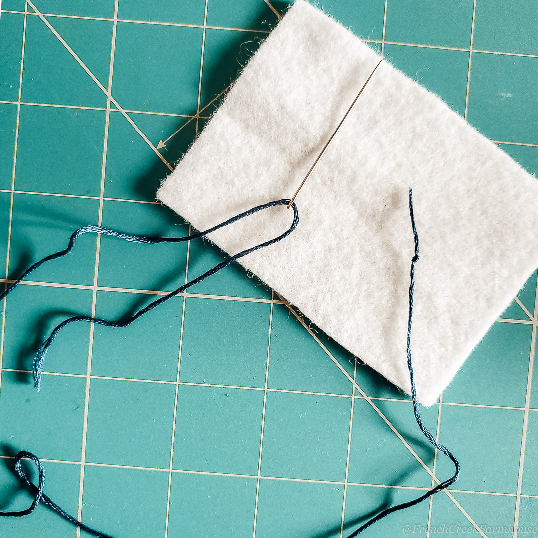 How to Sew a Blanket Stitch French Creek Farmhouse