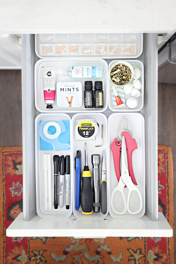 Nightstand Drawer Organizers How To Organize Your Nightstand / Cheap