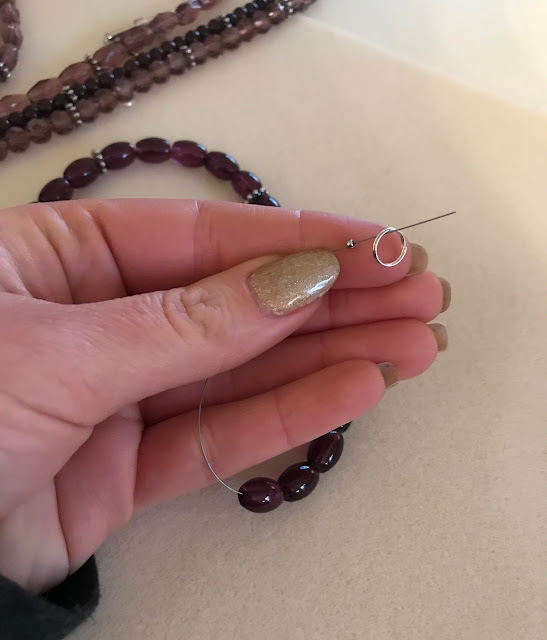 Easy DIY MultiStrand Strung Necklace My Girlish Whims