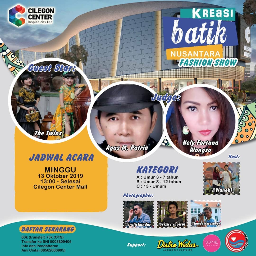 Lomba Fashion Show Anak 2019 - LOMBA FASHION SHOW 2020 / 2021