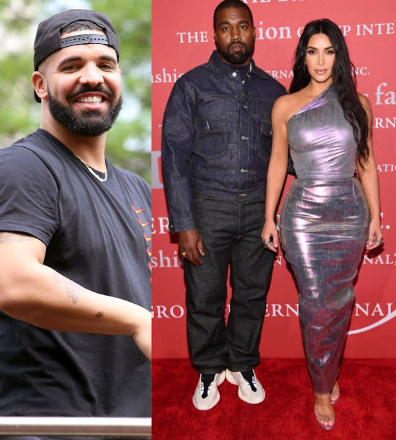 Drake has reportedly been 'sliding into Kim Kardashian's DMs' following her split from Kanye West