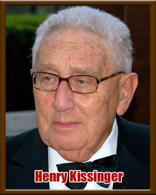 Foto Henry Kissinger