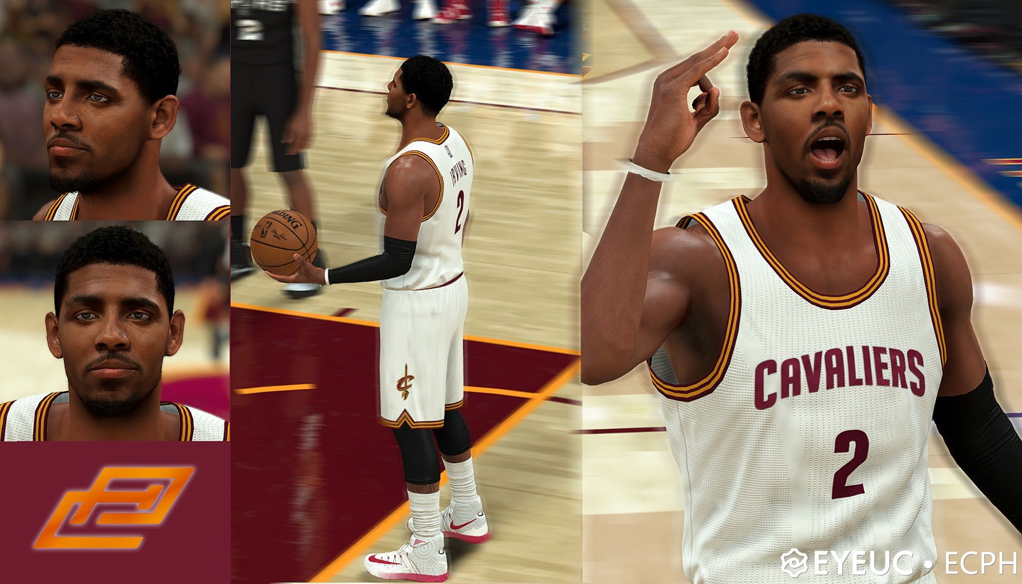 Kyrie Irving Cyberface and Body Model 2 Versions by ECPH Kyrie Irving Cyberface and Body Model 2 Versions by ECPH