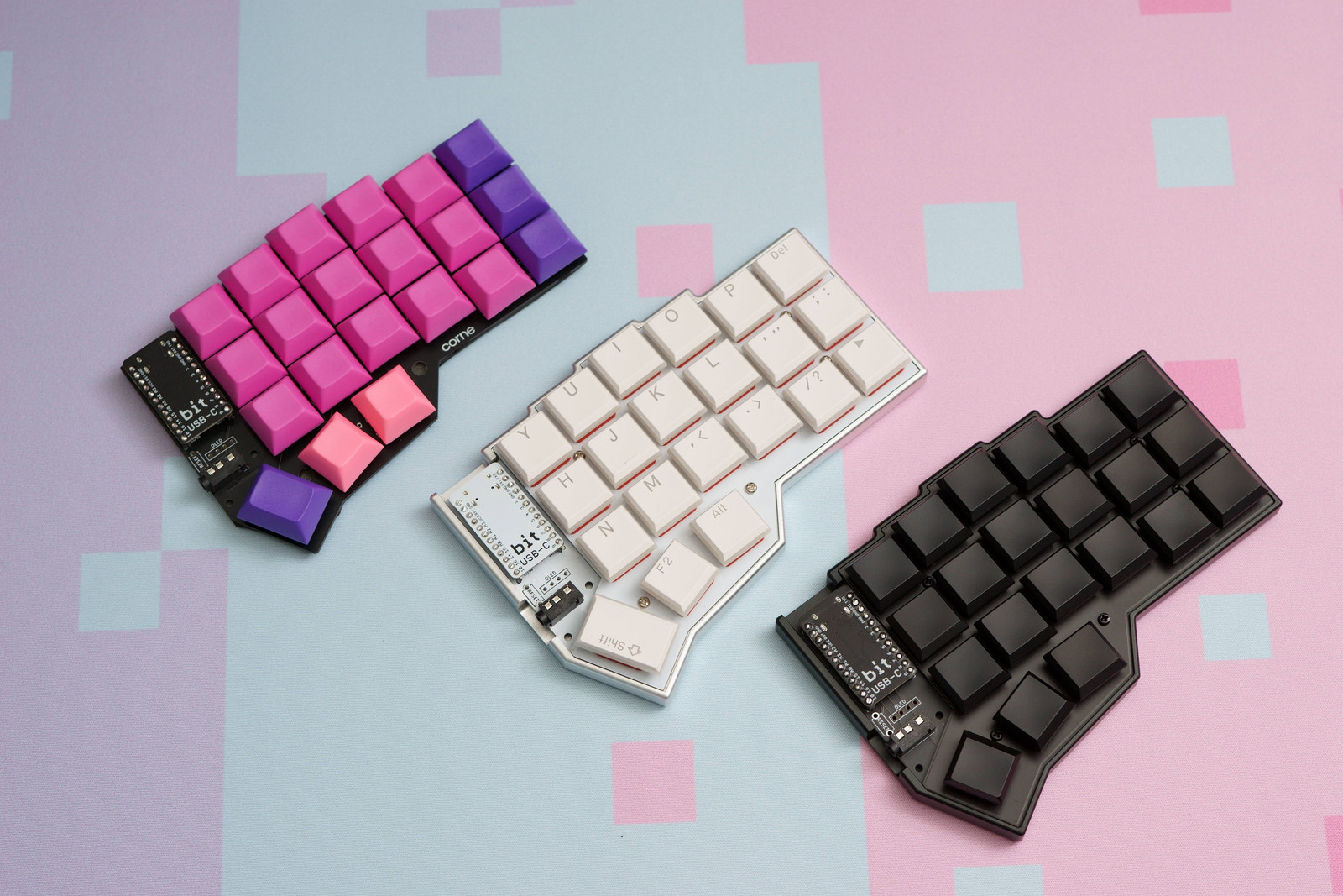 小鍵盤展示間 Corne Light v2 Low edition MX 軸心矮軸