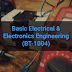 Basic Electrical and Electronics Engineering (BT-1004)