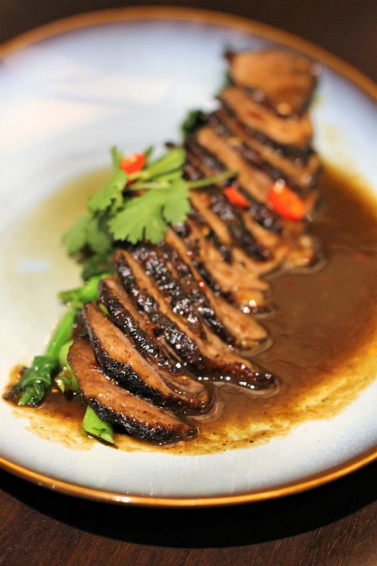 Dinner at Thai restaurant Busaba Eathai, Fitzrovia - London lifestyle blog