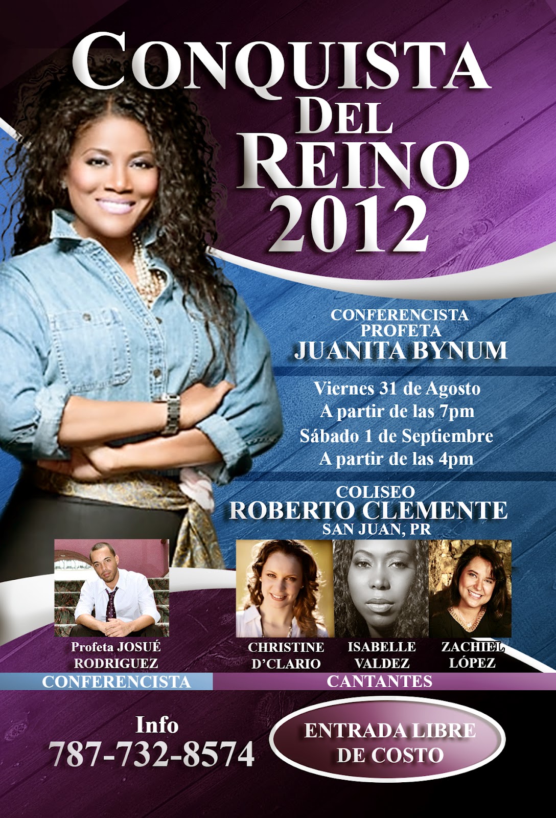 “CONQUISTA DEL REINO” EN PUERTO RICO CON JUANITA BYNUM Buenas Nuevas Noticias Cristianas