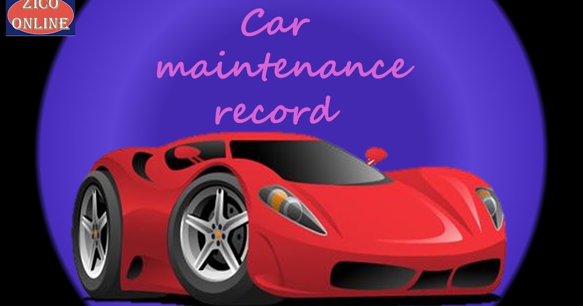 Car maintenance record